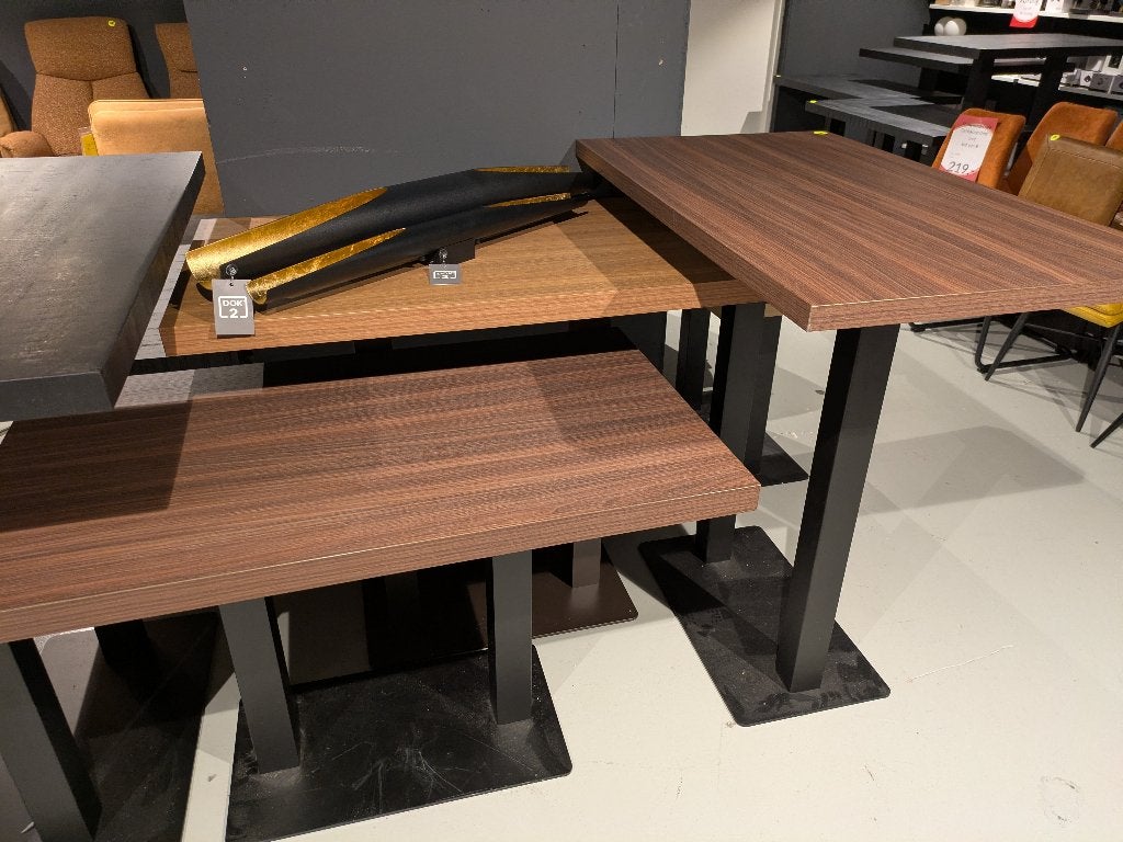 WEER NIEUW BINNEN EET EN BARTAFELS VOOR SPOTPRIJS, Huis en Inrichting, Tafels | Eettafels, Ophalen, 100 tot 150 cm, Overige materialen