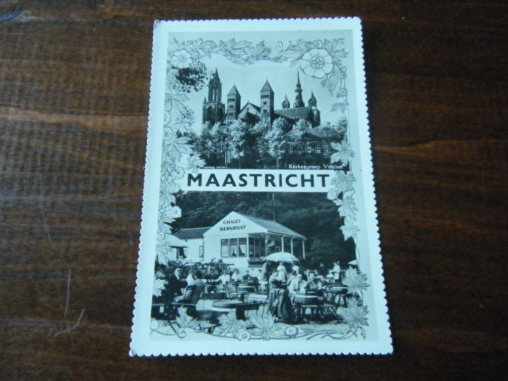 W7 - Maastricht - Chalet Bergrust - Mooi/Oud, Ophalen of Verzenden, 1960 tot 1980, Limburg