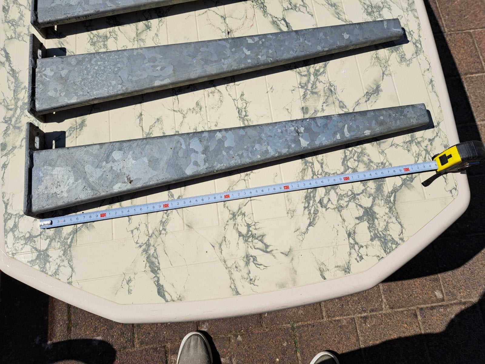 gegalvaniseerde beugels, Ophalen of Verzenden, Zo goed als nieuw, 50 tot 100 mm, Overige typen
