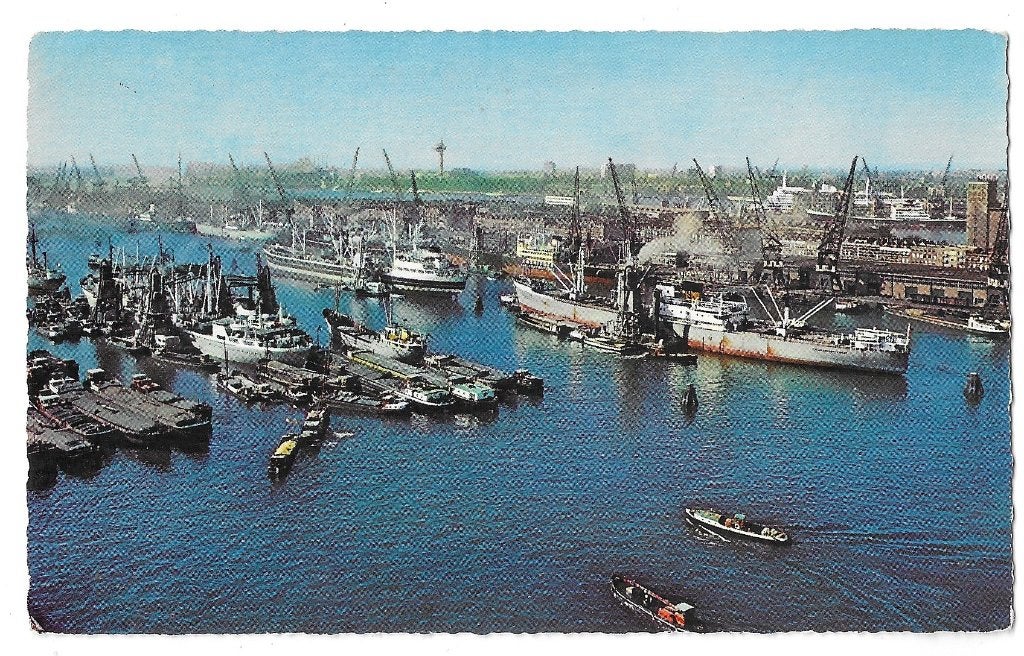 AK Rotterdam - Havengezicht ., Verzenden, 1960 tot 1980, Gelopen, Zuid-Holland