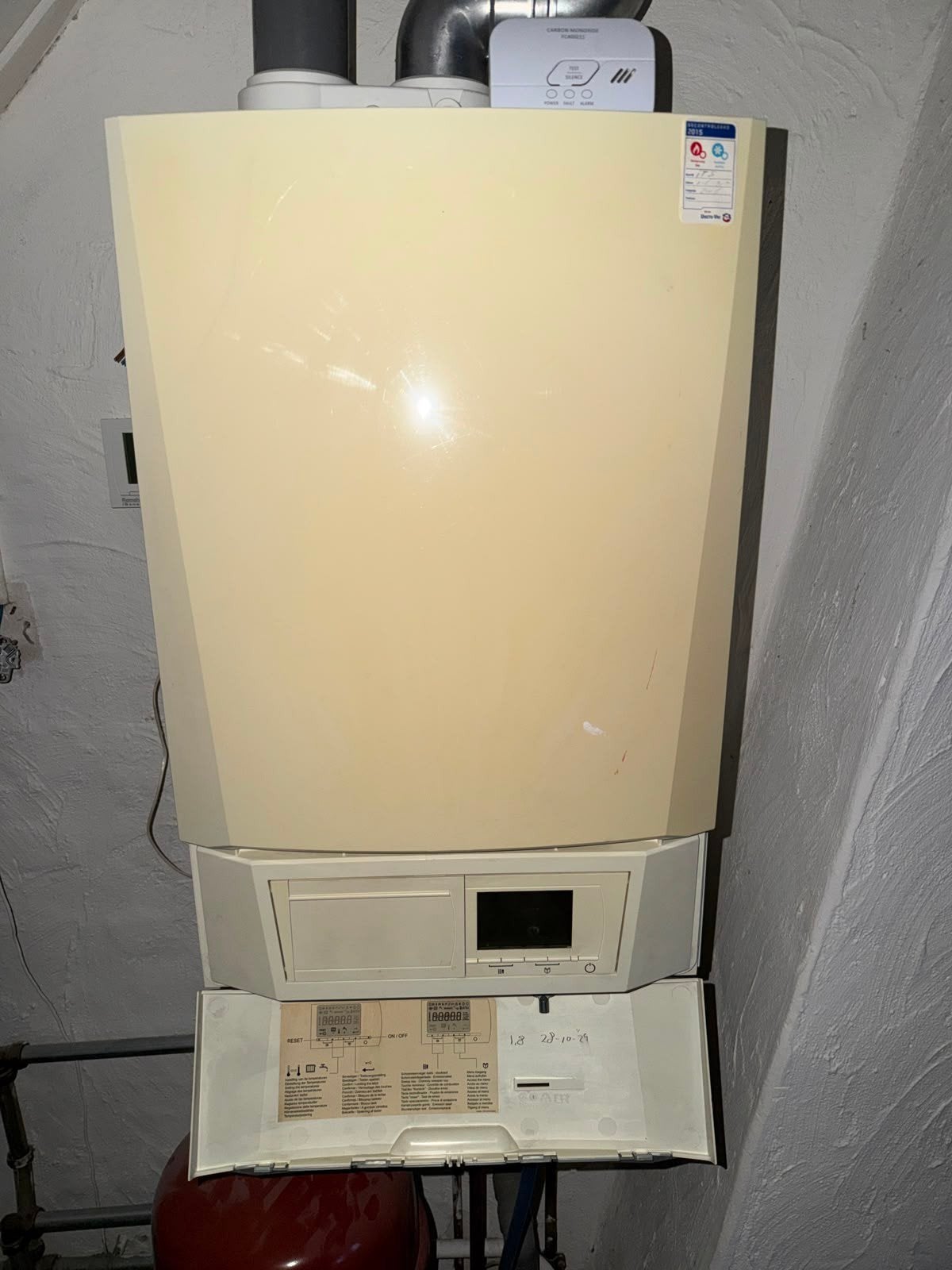 Remeha Calenta 28c ketel, Ophalen, Gebruikt, Hoog rendement (Hr), Cv-ketel of Combi-ketel