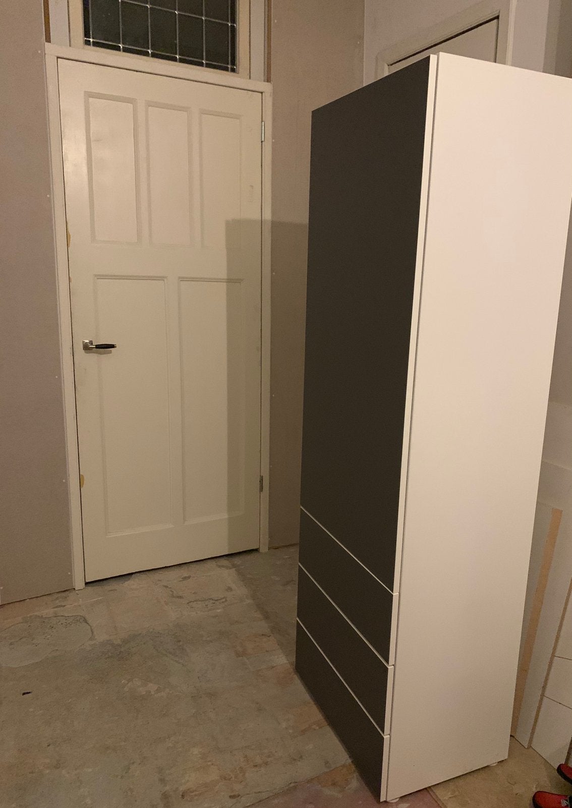 Ikea platsa kledingkast 60 x 180 x 40, Ophalen, Met deur(en), 50 tot 100 cm, Zo goed als nieuw