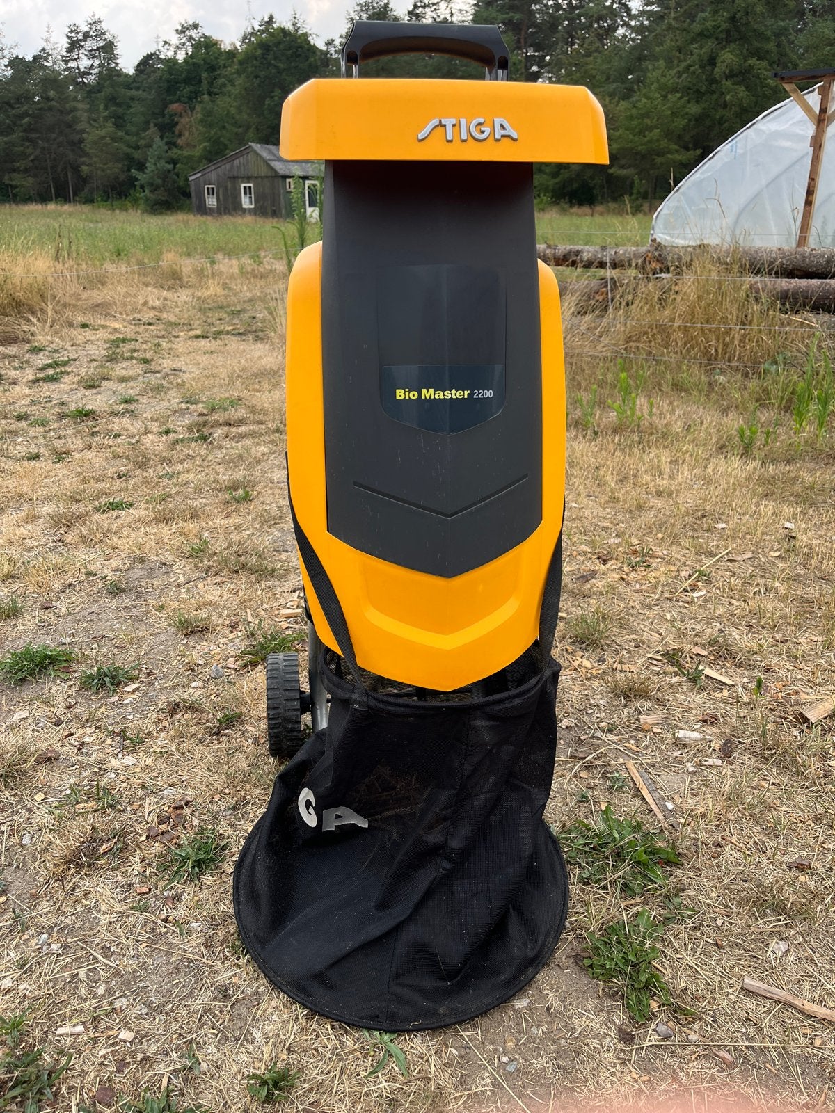 Stiga Bio Master 2200 elektrische hakselaar, Tuin en Terras, Hakselaars, Ophalen, Gebruikt, Elektrisch, Met opvangzak