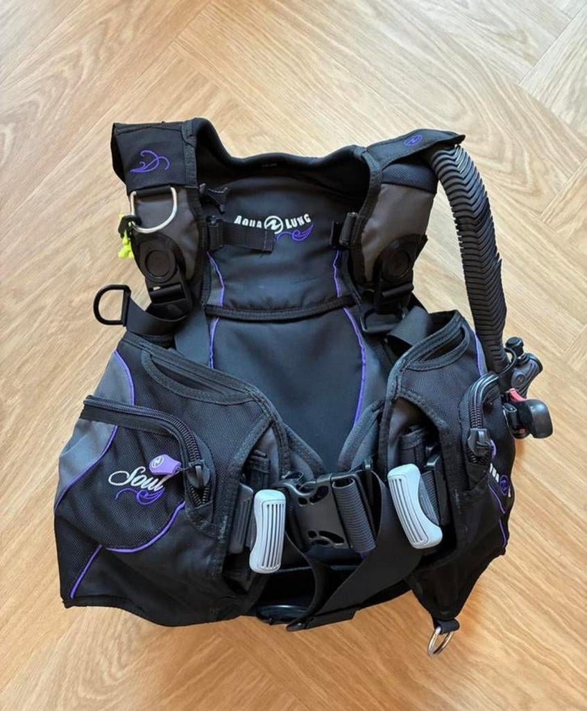 Aqualung Soul Trimvest Women XS/S, Watersport en Boten, Duiken, Ophalen of Verzenden, Zo goed als nieuw, Trimvest of Wing