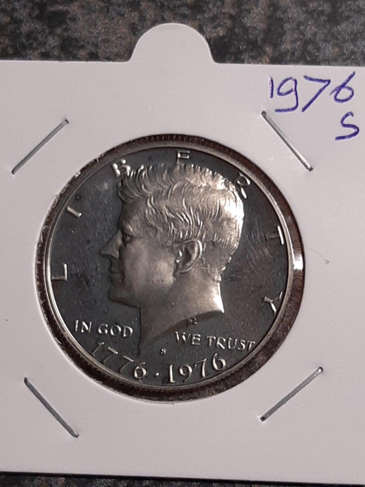 halve dollar 1976s proof usa  kk f.30.9, Ophalen of Verzenden, Noord-Amerika