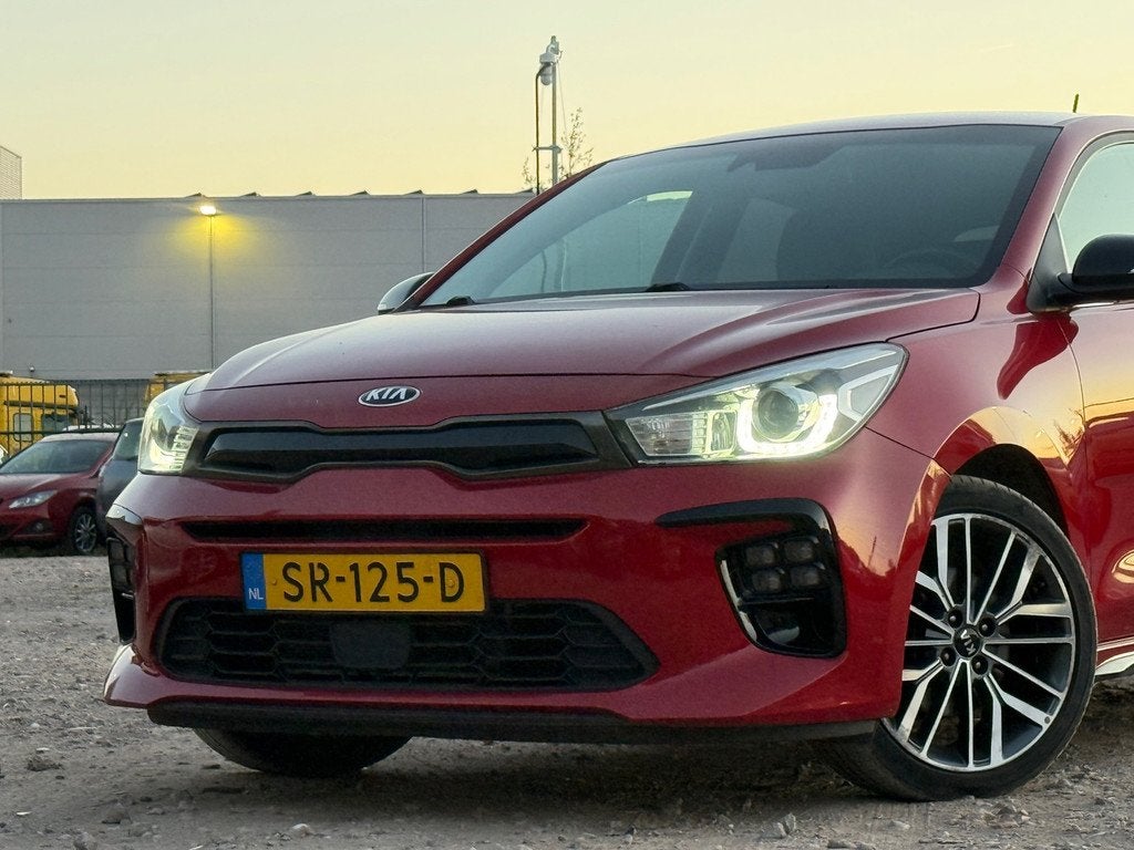 Kia Rio 1.0 TGDI GT-Line/ XENON/ LANE ASSIST/ VELGEN, Voorwielaandrijving, 450 kg, Euro 6, 49 €/maand