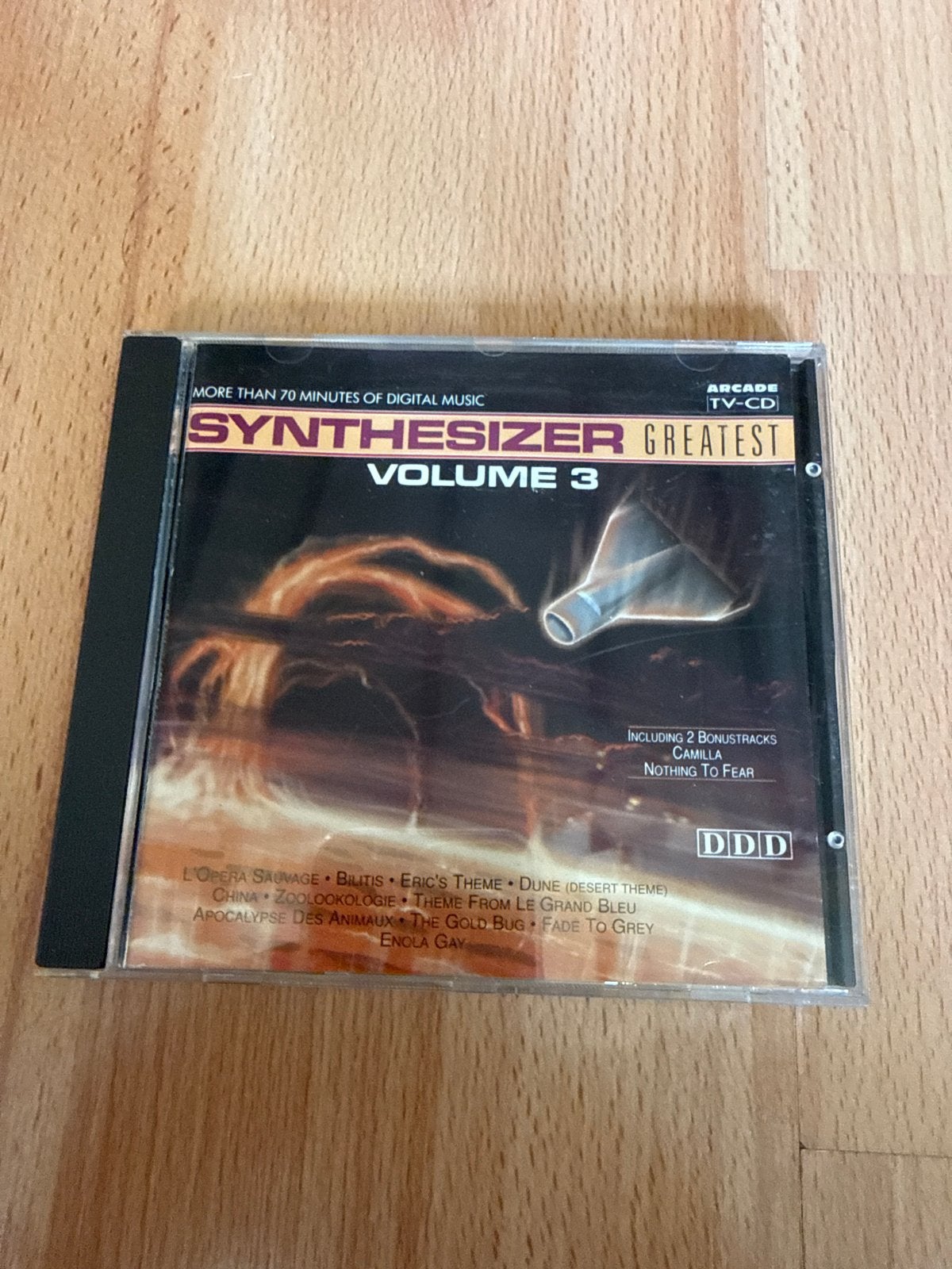 Synthesizer Greatest Volume 3 CD - Arcade TV-CD, Ophalen of Verzenden, Gebruikt, Verzamelalbum, Met bonustracks