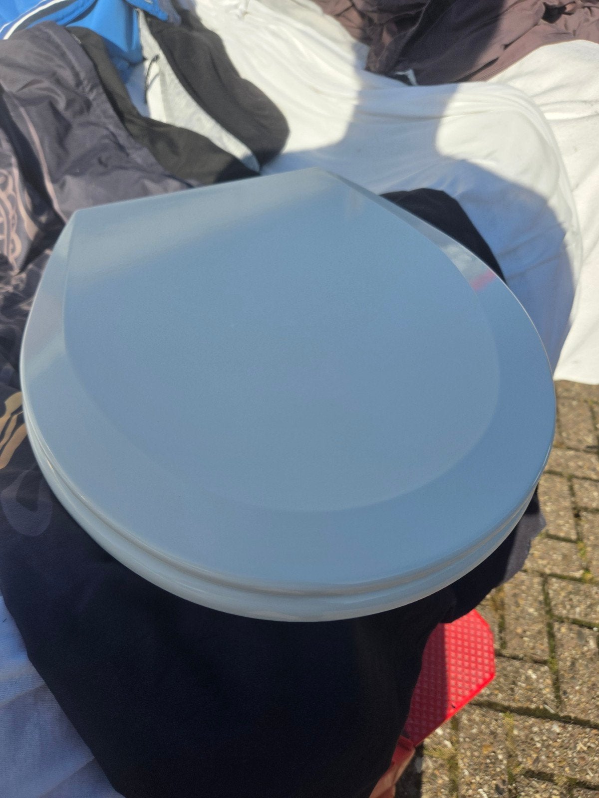 BEMIS Toiletzitting - Nieuwstaat, kort gemonteerd, Ophalen of Verzenden, Zo goed als nieuw