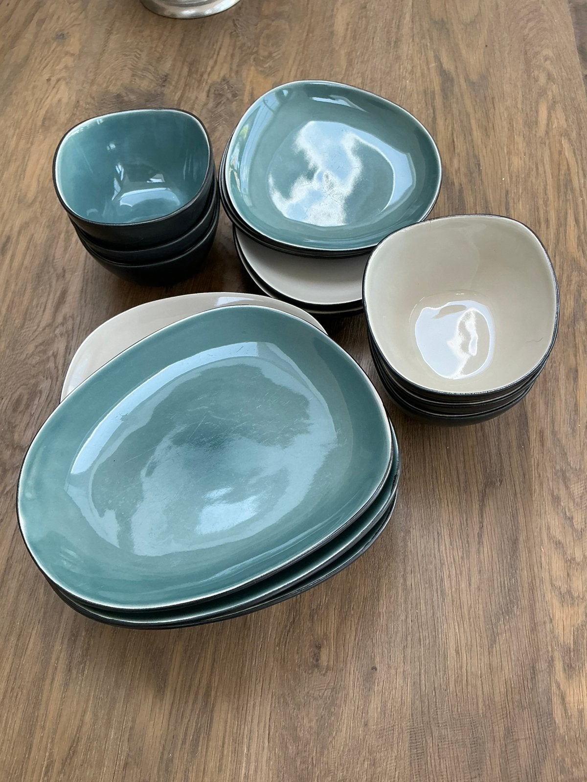 Servies set, dinerborden ,kommen, ontbijtborden, Ophalen, Zo goed als nieuw, Bord(en), Overige stijlen