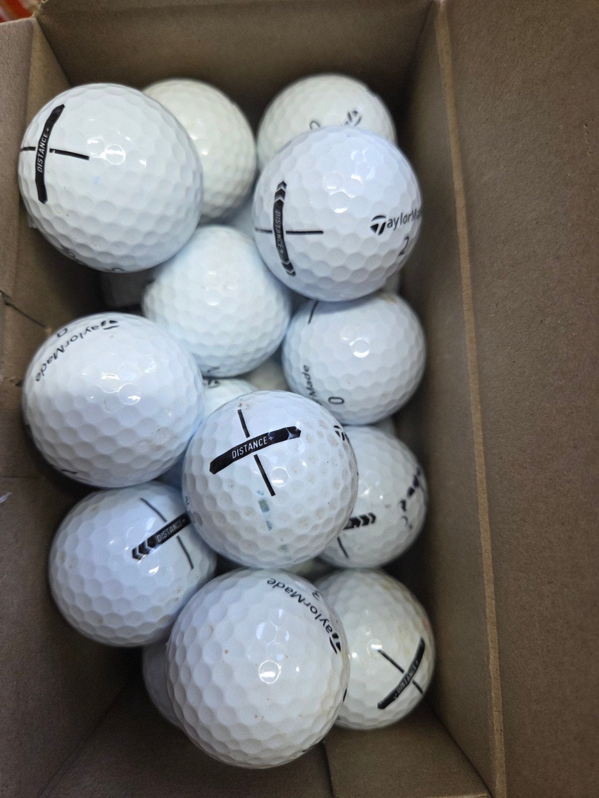 40x TaylorMade Distance+ Golfballen AAA Kwaliteit, Overige merken, 5545 Fermi Ct, Carlsbad, CA 92008, USA, Gebruikt, TaylorMade Golf Company