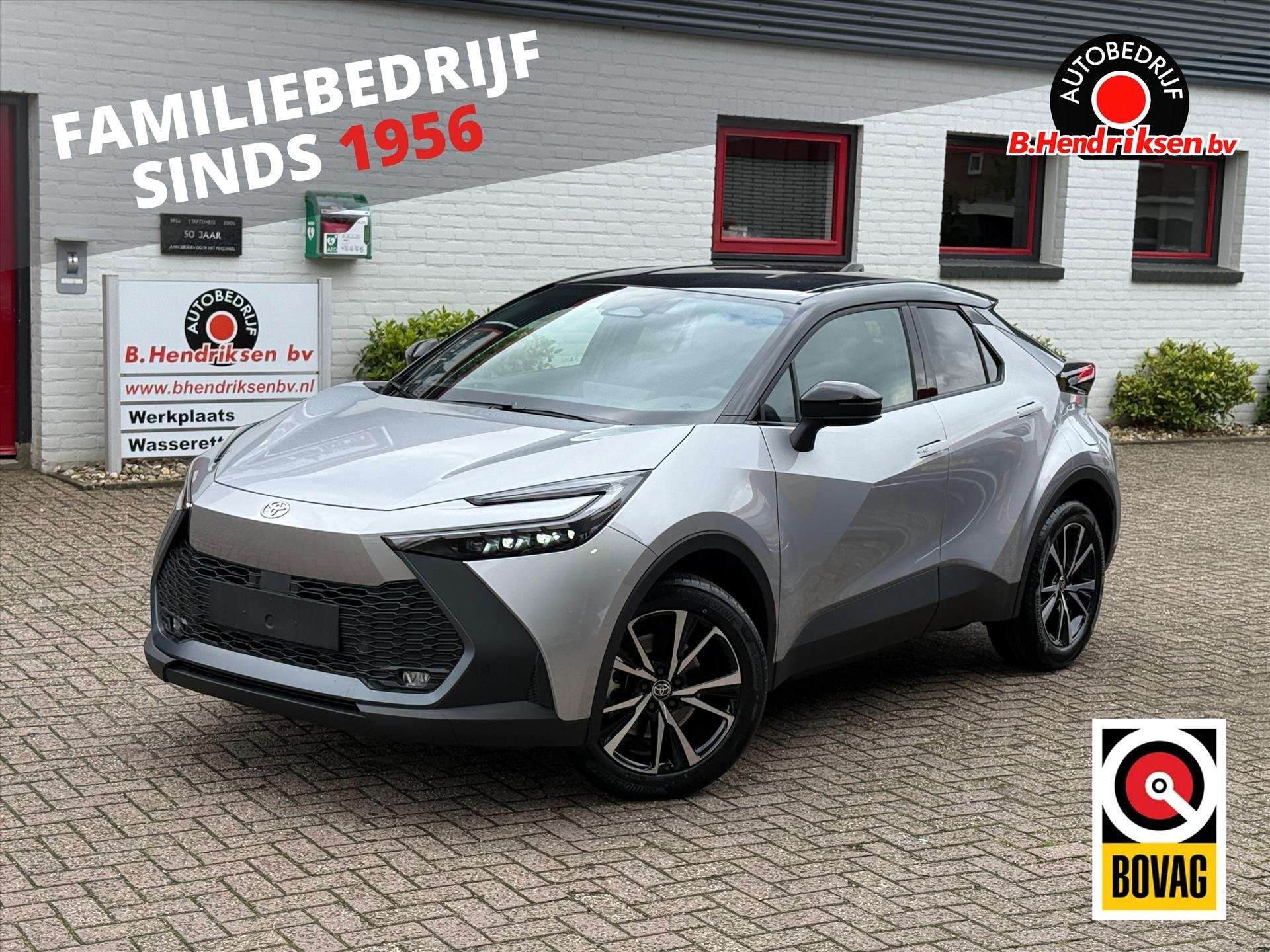 TOYOTA C-Hr 2.0 High Power PHEV 223pk CVT Dynamic/ Silver me, Dealer onderhouden, 4 cilinders, Plug-in hybride, Bedrijf