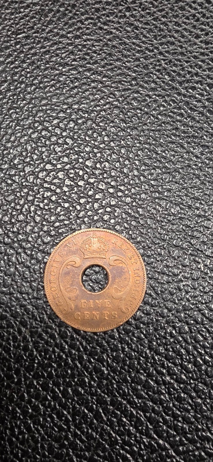 Oost Afrika 5 cents 1942, Ophalen of Verzenden, Overige landen