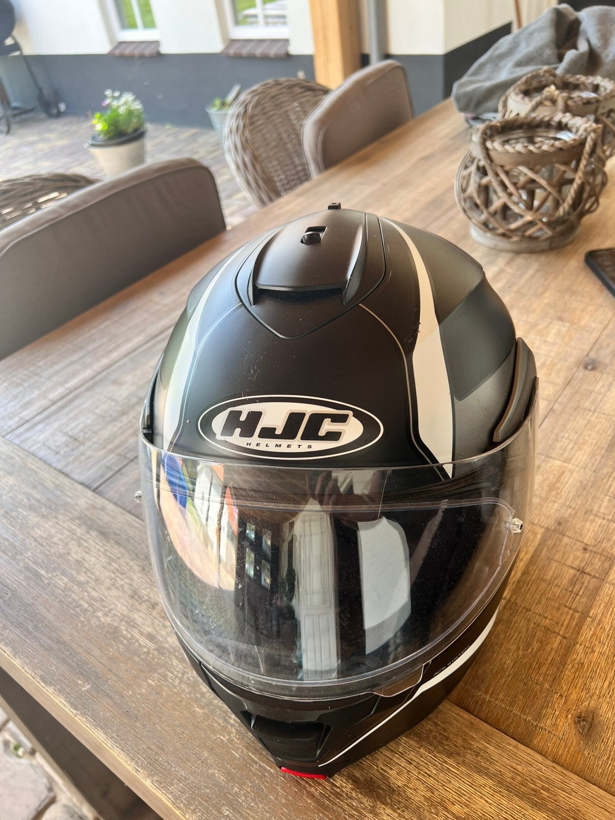 HJC IS-MAX II helm, Motoren, Ophalen, Tweedehands, Systeemhelm, HJC