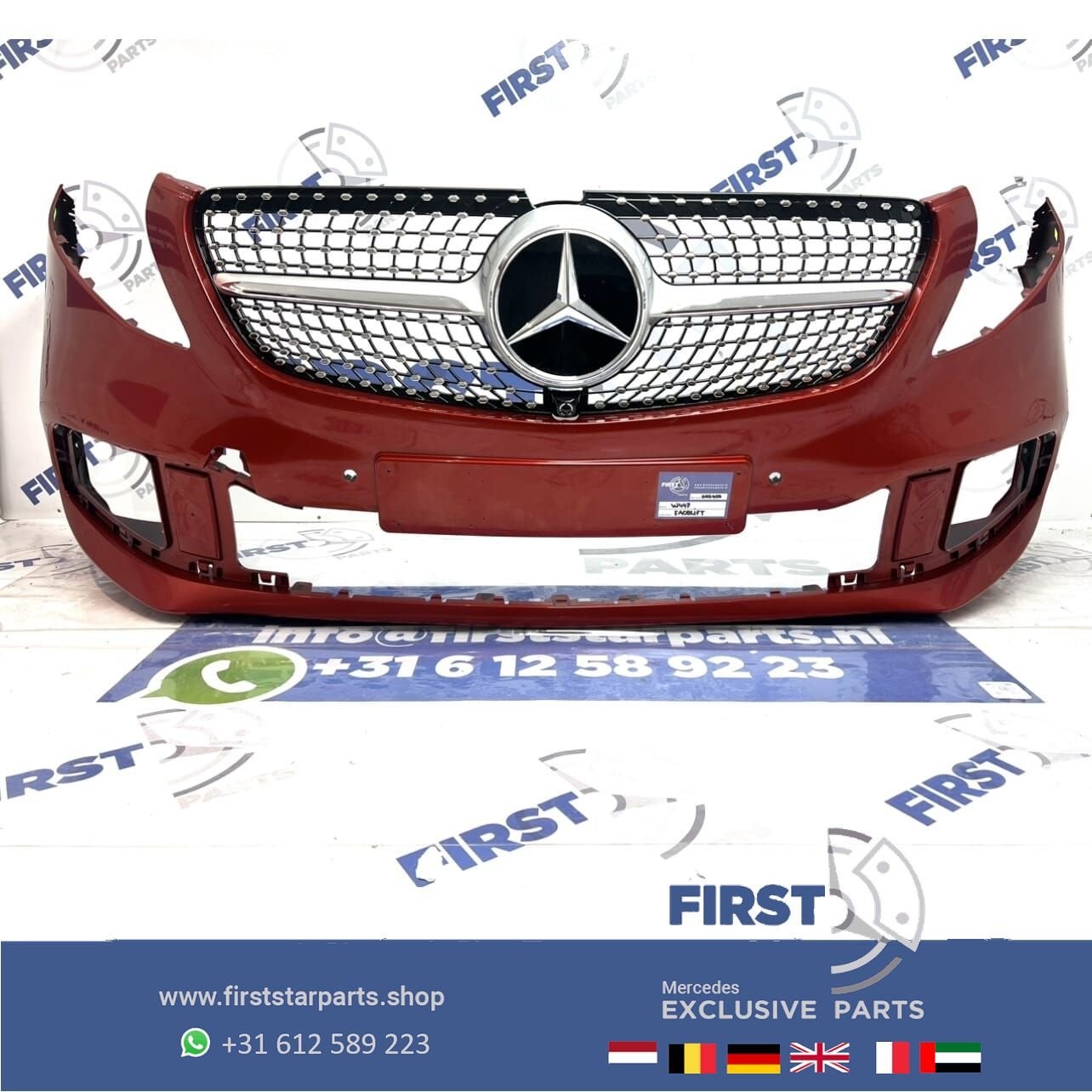 W447 FACELIFT VOORBUMPER (geen AMG) BUMPER origineel Mercede, Auto-onderdelen, Carrosserie en Plaatwerk, Gebruikt, -, Voor, Ophalen of Verzenden