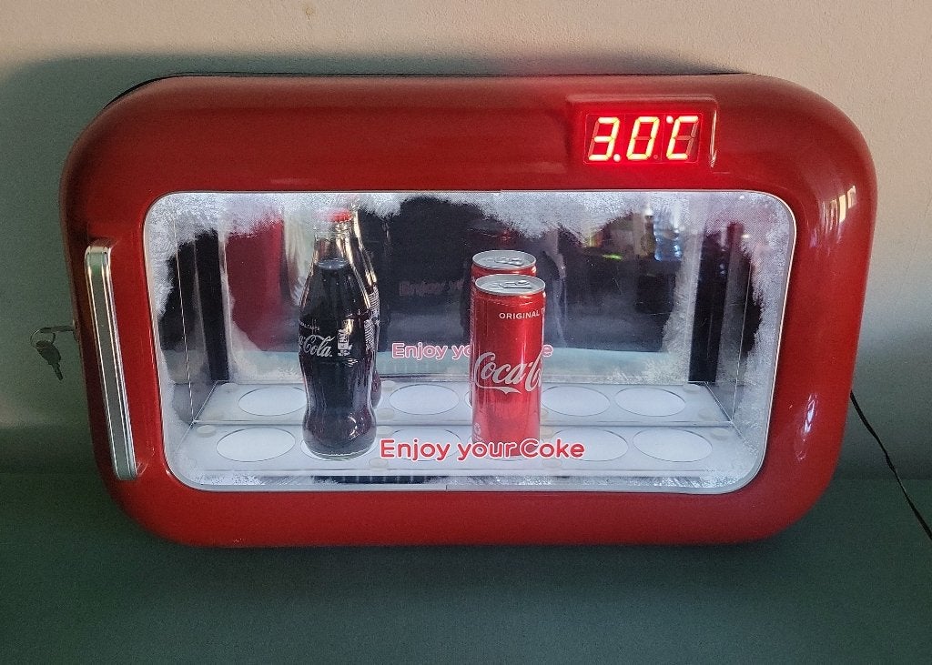 Coca-Cola display/lichtbak voor aan muur, Verzamelen, Ophalen, Overige typen