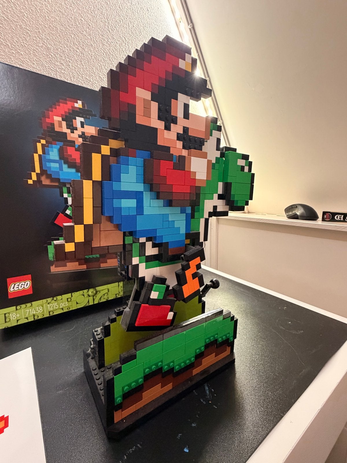 Lego Super Mario World Mario & Yoshi (71438), Ophalen, Overige thema's, Lego, Zo goed als nieuw