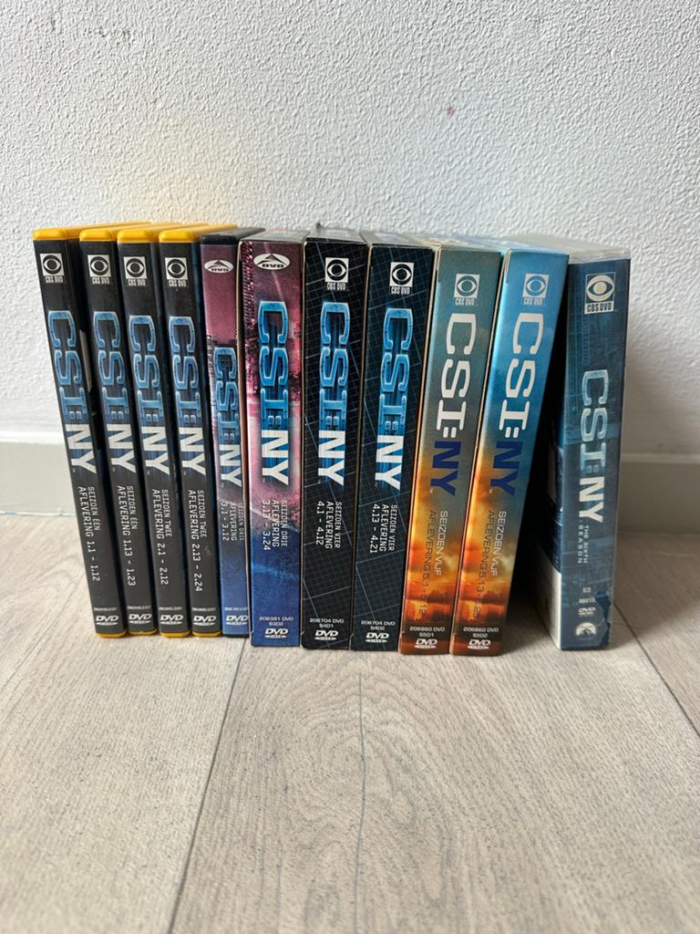 CSI New York 1 t/m 6, Vanaf 12 jaar, Ophalen of Verzenden, Zo goed als nieuw, Actie en Avontuur