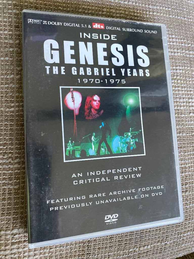 Inside Genesis: The Gabriel Years 1970-1975 DVD, Bonusmateriaal, Nederlands, Ophalen of Verzenden, Gebruikt