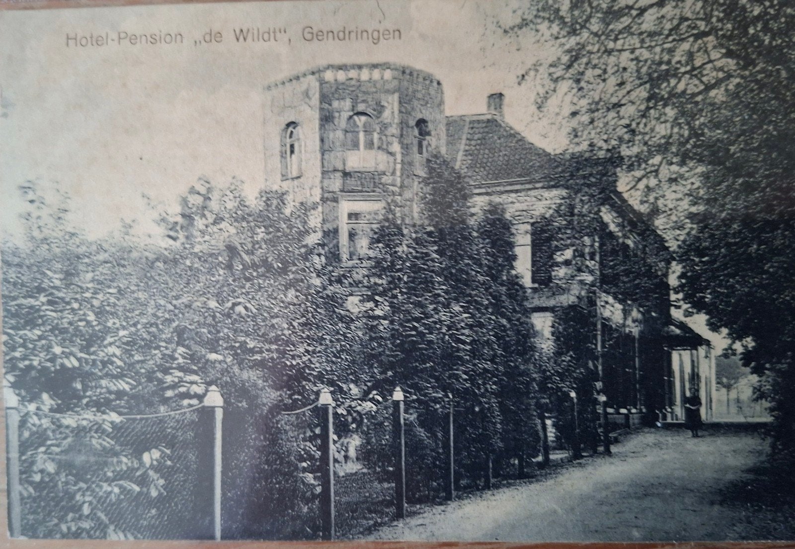 Hotel-Pension de Wildt Gendringen, Verzenden, 1940 tot 1960, Gelderland