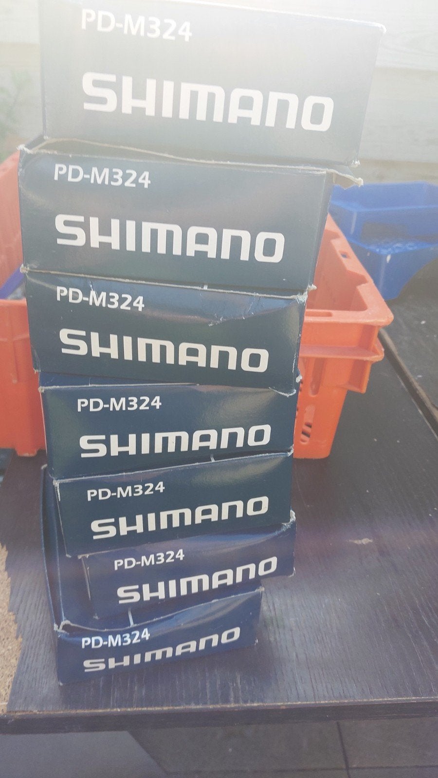 Shimano PD-M324 SPD combi pedalen - Nieuw in doos, Nieuw, Aluminium, Ophalen, Crankstel of Pedalen
