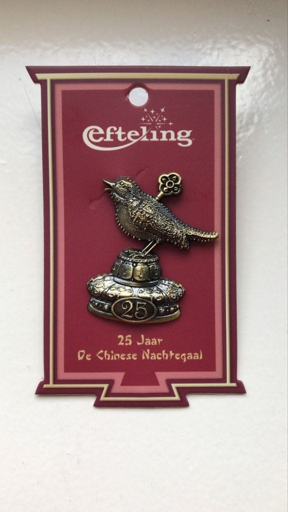 Chinese Nachtegaal ruilen tegen ambassadeur pin 2026, Verzamelen, Efteling, Ophalen, Nieuw, Button of Speldje