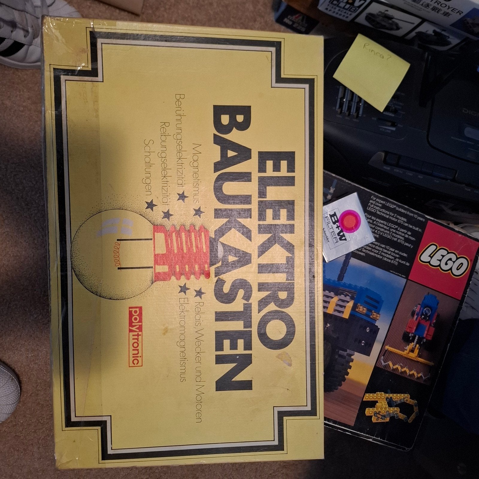Vintage Polytronic Elektro Baukasten Knutselset, Ophalen of Verzenden, Gebruikt