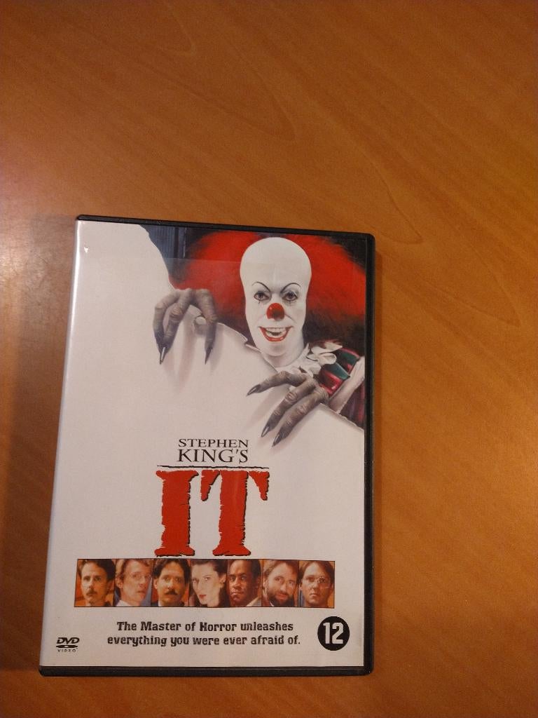 DVD It - naar het boek van Stephen King, Vanaf 12 jaar, Ophalen of Verzenden, Zo goed als nieuw, Monsters