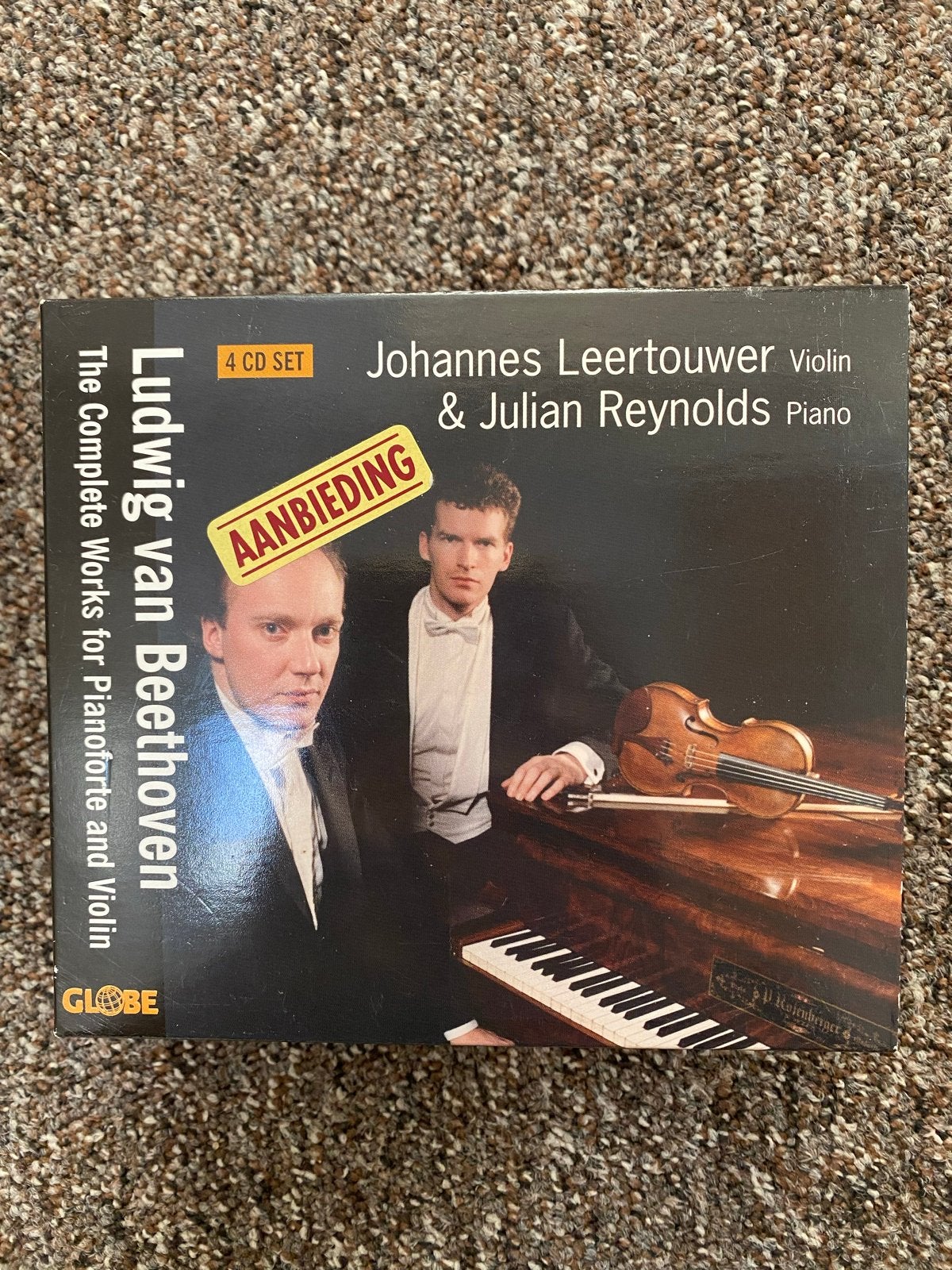 Beethoven: Complete Werken voor Pianoforte en Viool (4 CD Se, Ophalen, Kamermuziek, Boxset, Zo goed als nieuw