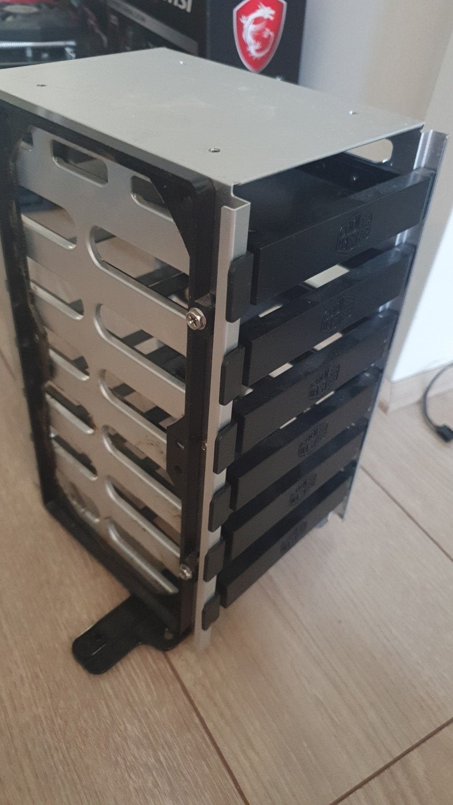 Cooler Master HDD/SSD Behuizing - 8 Bays, Ophalen, Intern, Gebruikt, Cooler Master
