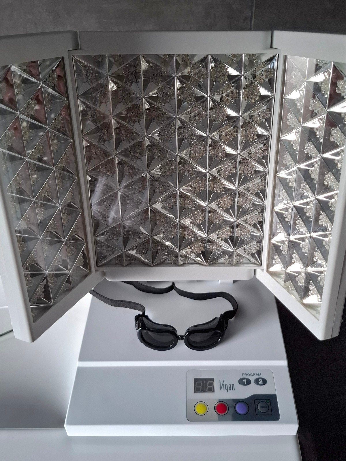 Vigan Lichttherapie Apparaat met Oogbescherming, Ophalen of Verzenden, Gebruikt, Overige typen