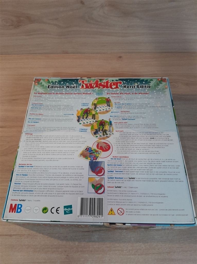 Twister Kerst editie - s5703, Verzenden, Zo goed als nieuw