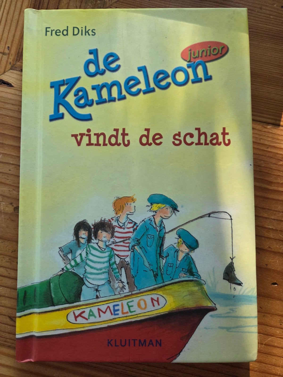 De Kameleon vindt de schat - Fred Diks (Junior), Ophalen of Verzenden, Gelezen