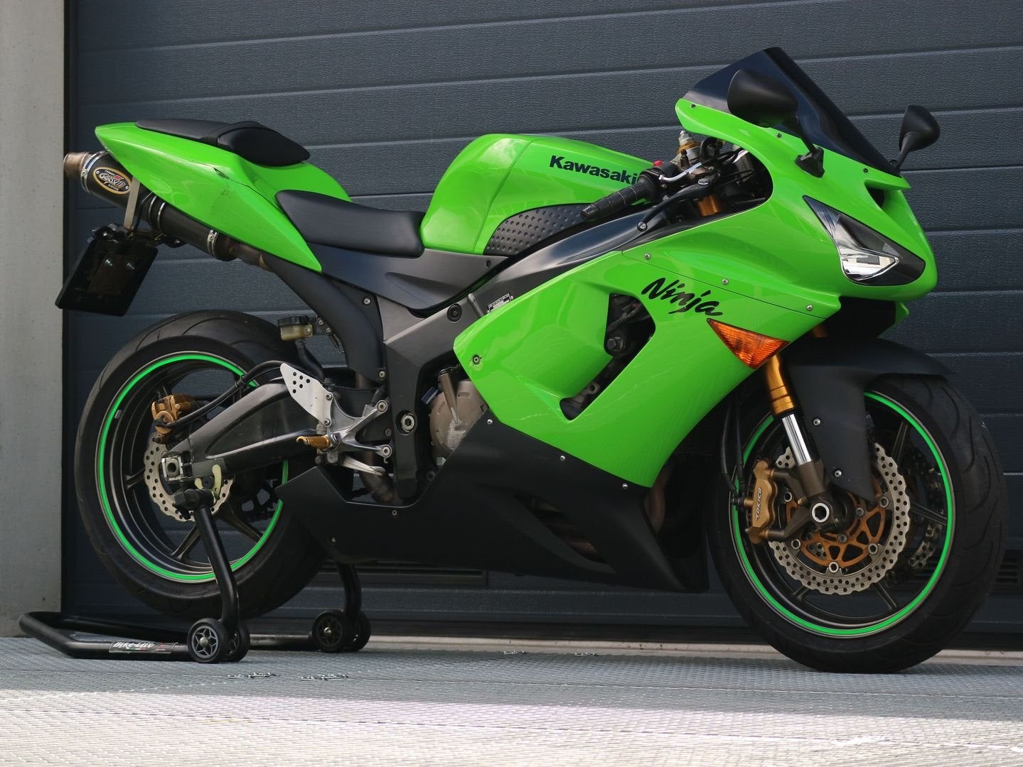 KAWASAKI NINJA ZX-6R A2 mogelijk (bj 2005) 21,812 km, 636 cc, Bedrijf, Onbekend, Meer dan 35 kW
