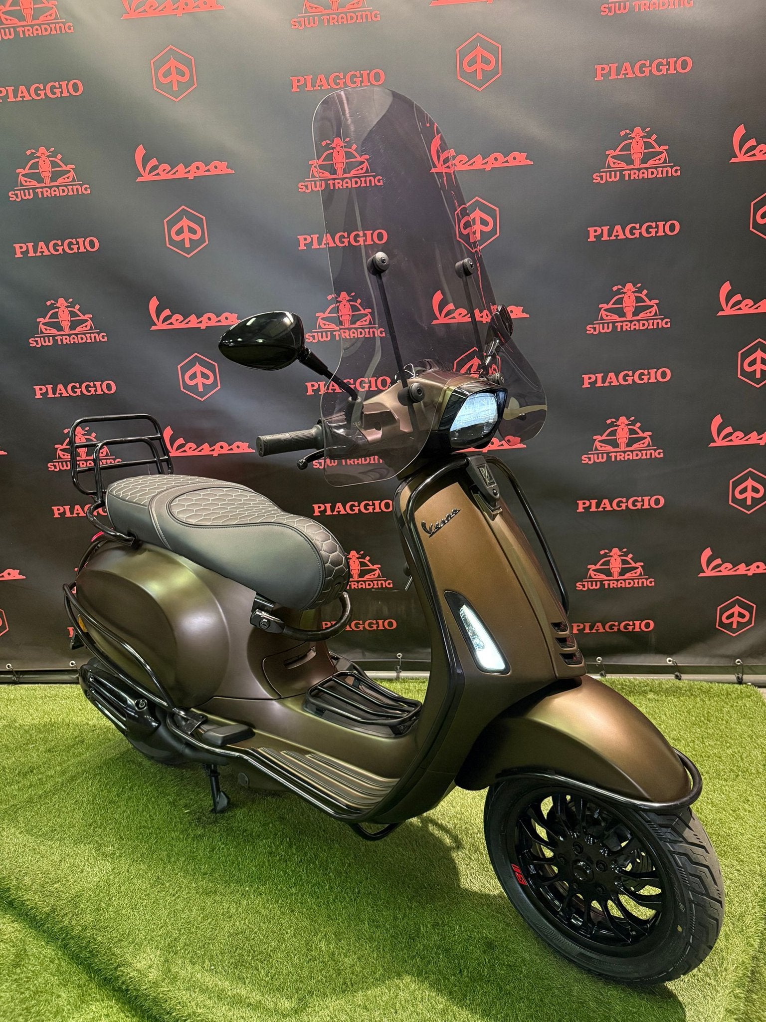Vespa Sprint 2021 Brom Marrakech Brown / RS Zadel / Garantie, -, Maximaal 45 km/u, -, Ophalen of Verzenden