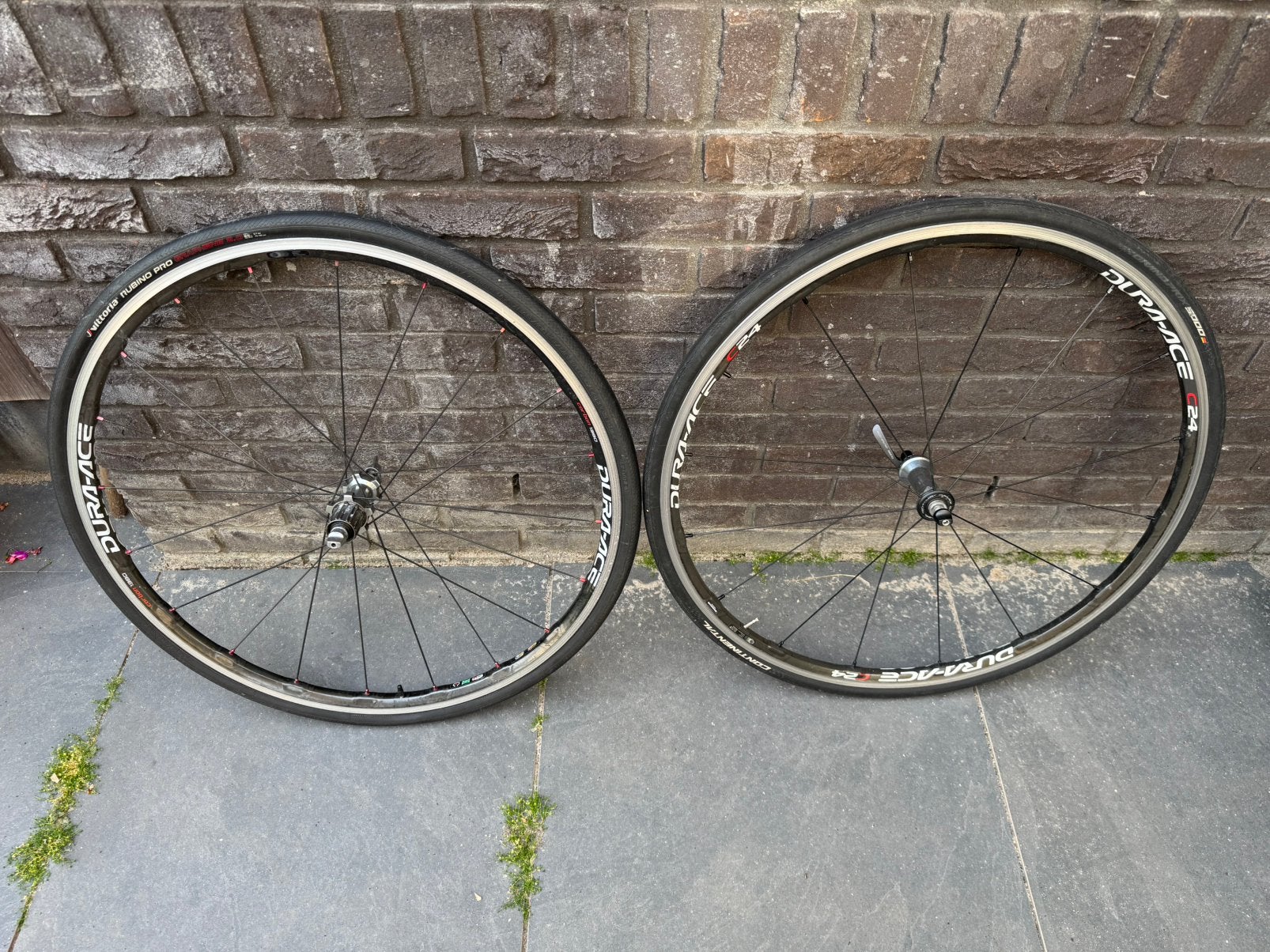 Dura-ace C24 velgen Shimano carbon / onderdelen, Fietsen en Brommers, Gebruikt, Racefiets, Carbon, Ophalen