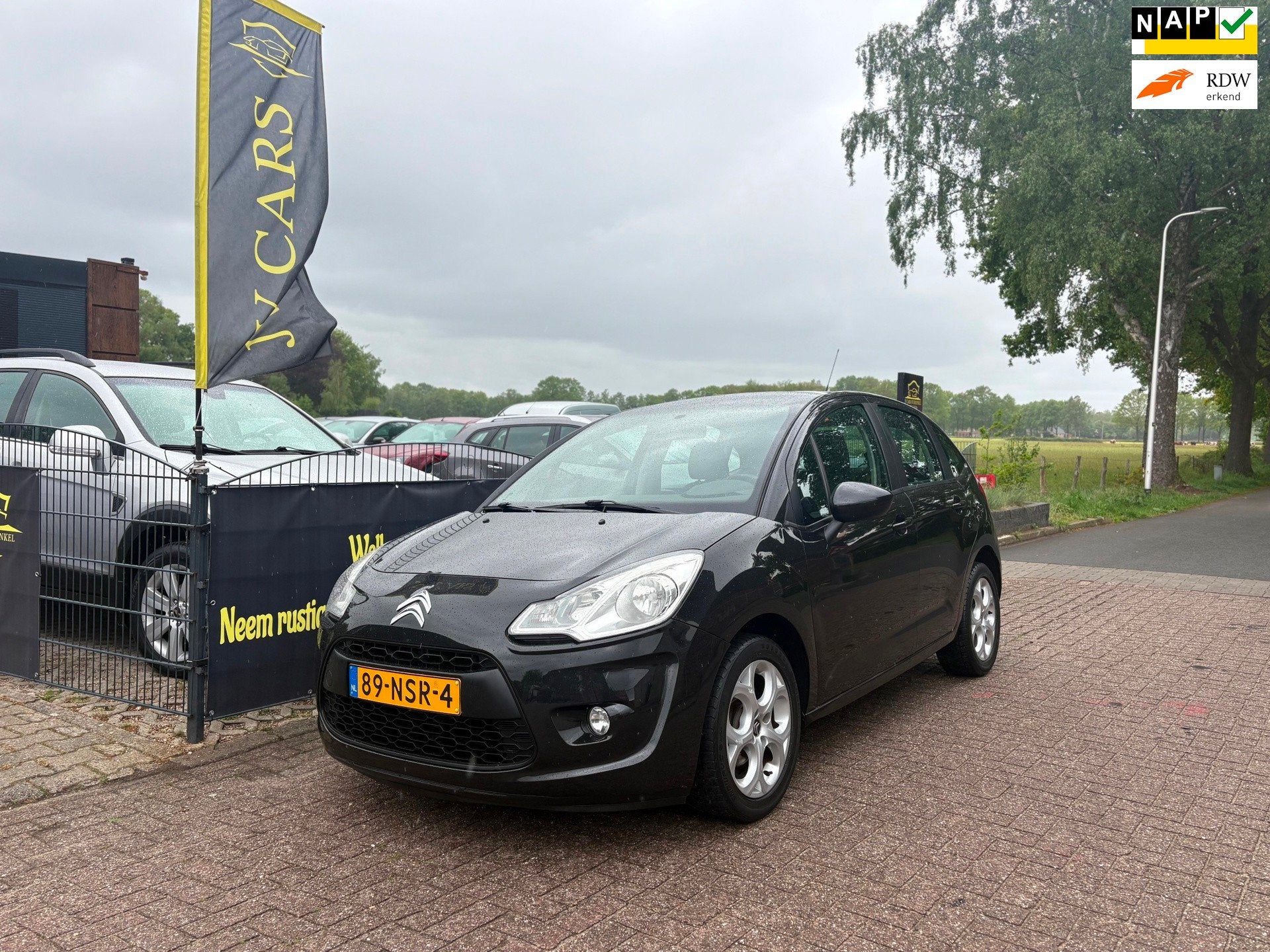 Citroen C3 1.4 VTi Ligne Business AIRCO,CRUISE,ELEKT PAKKET,, Voorwielaandrijving, Euro 5, Zwart, Origineel Nederlands