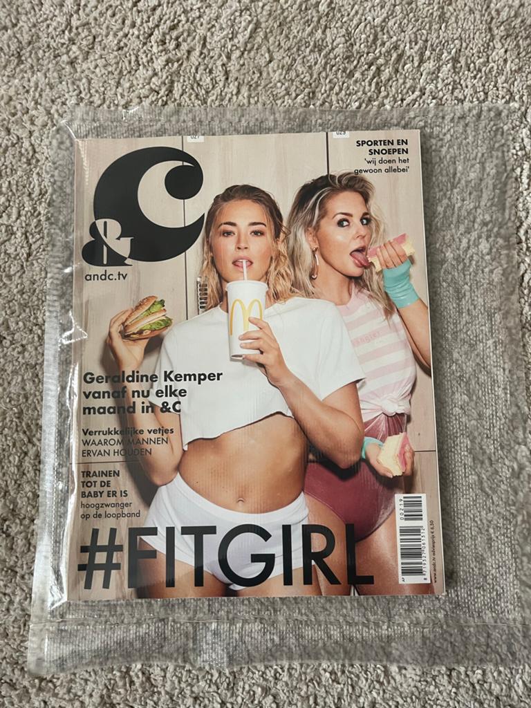 AndC Magazine #FITGIRL - Geraldine Kemper, Ophalen of Verzenden, Zo goed als nieuw, Damesbladen