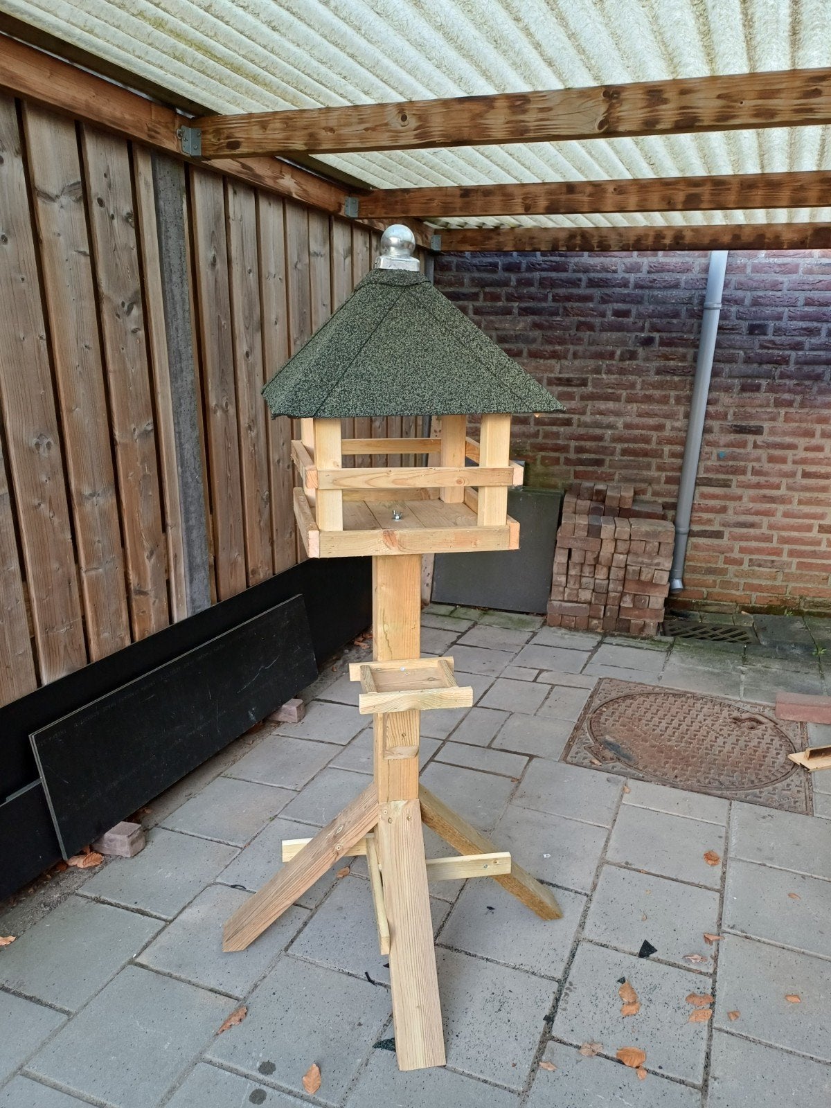 Vogelvoederhuisjes, Ophalen, Nieuw