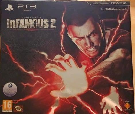 inFamous 2 Hero Edition PS3 - Collectors Item, Avontuur en Actie, 1 speler, Ophalen of Verzenden, Zo goed als nieuw