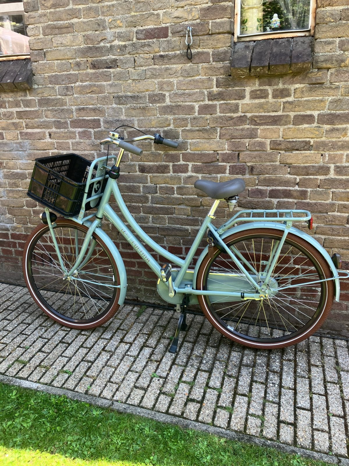 Cortina U4 Transportfiets Dames 28 inch, 3 versnellingen, Terugtraprem, Versnellingen, Zo goed als nieuw, 50 tot 53 cm