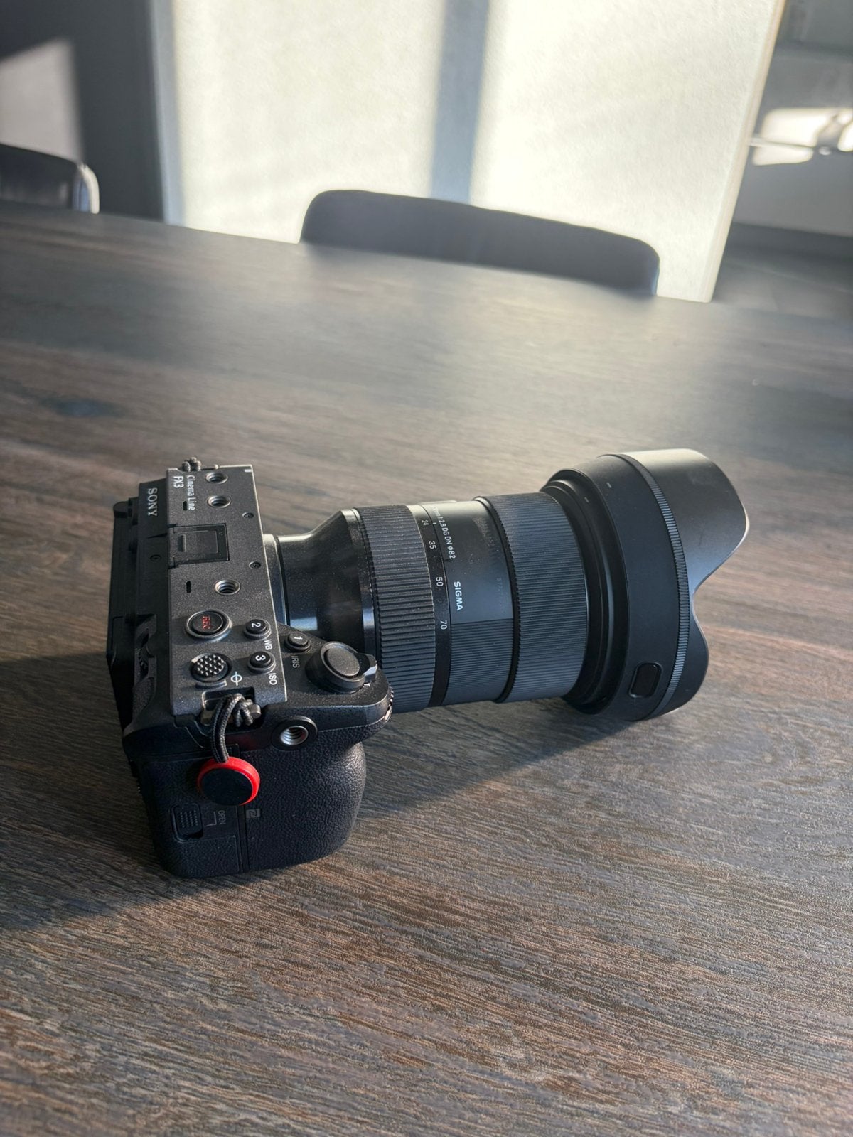 Sony FX3 + Sigma 24-70mm f/2.8 DG DN Art + Complete Set, Ophalen, Gebruikt, Minder dan 8x, Full HD