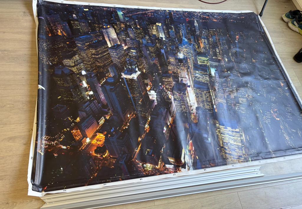 IKEA-poster New York, Ophalen, Deurposter of groter, Rechthoekig Liggend, Zo goed als nieuw