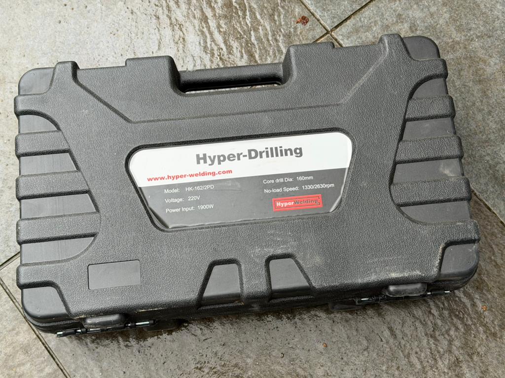 Hyper Drilling diamantboor nieuw, Doe-het-zelf en Verbouw, Ophalen, 600 watt of meer, Variabele snelheid, Overige typen