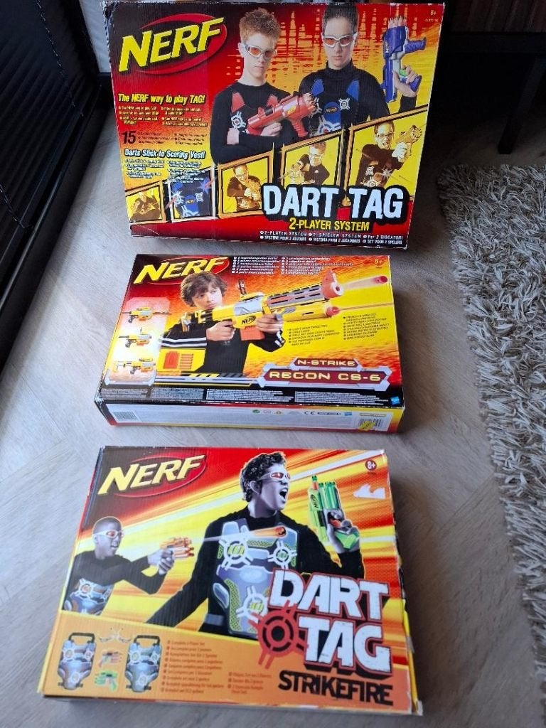 Complete Nerf verzameling in originele verpakking en extra,s, Kinderen en Baby's, Speelgoed | Buiten | Actiespeelgoed, Ophalen of Verzenden