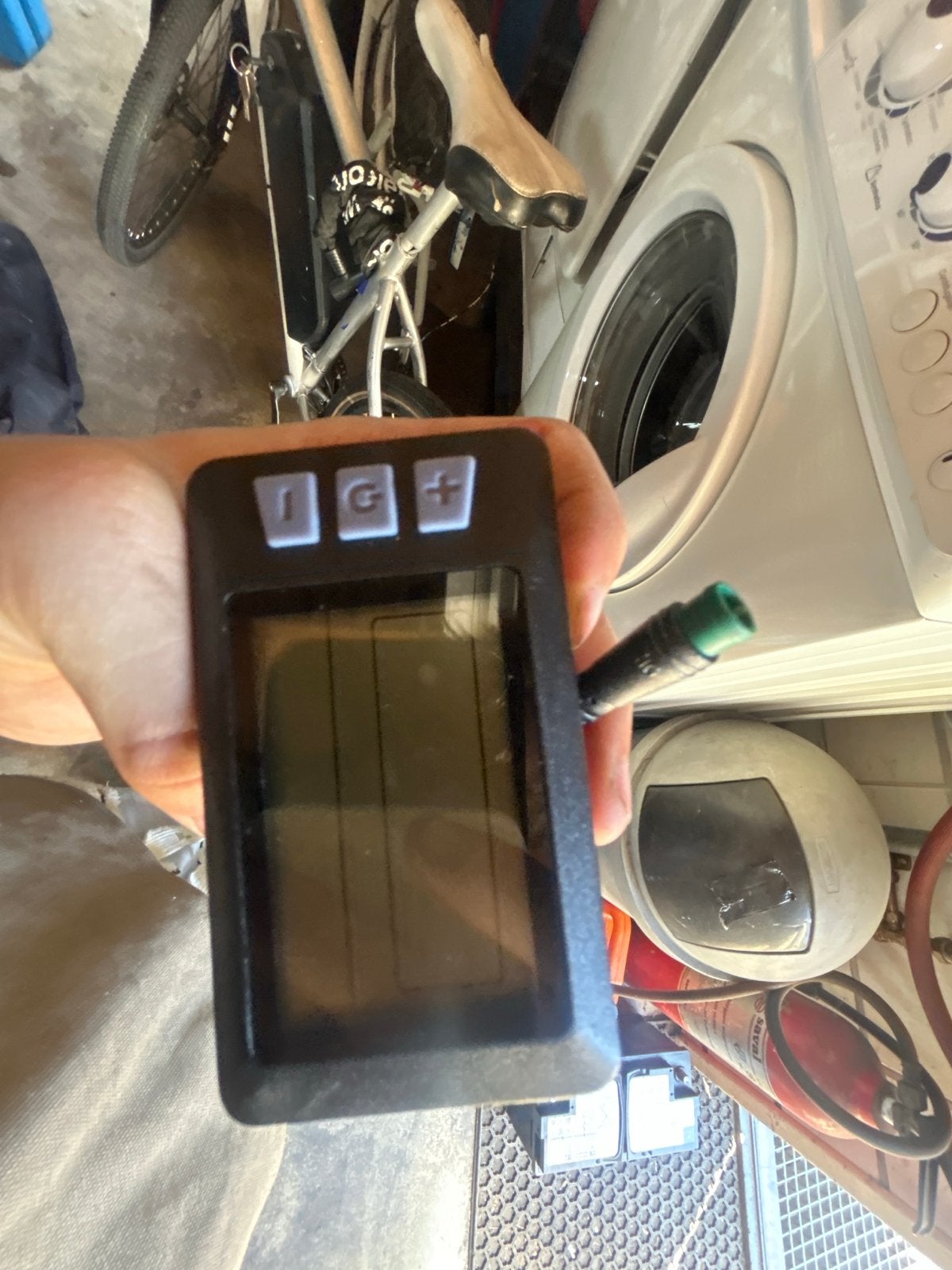 Opvoerbaar Fatbike Display met USB-poort, Fietsen en Brommers, Fietsaccessoires | Fietscomputers, Gebruikt, Snelheidssensor, Ophalen