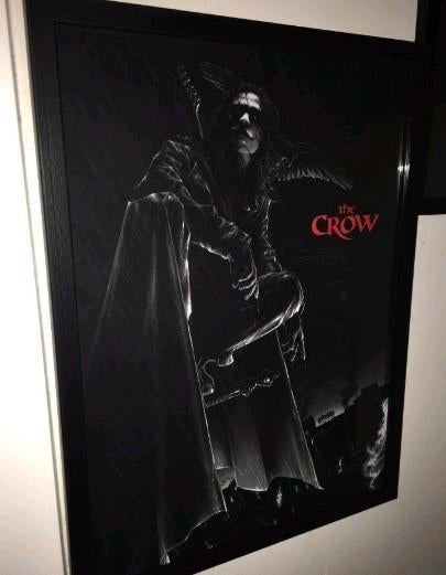 The crow, Ophalen of Verzenden, Zo goed als nieuw, A1 t/m A3, Film en Tv