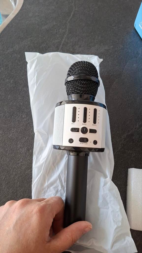 Karaoke Microfoon met Microprocessor - Nieuw in Doos, Ophalen of Verzenden, Nieuw, Microfoon(s)