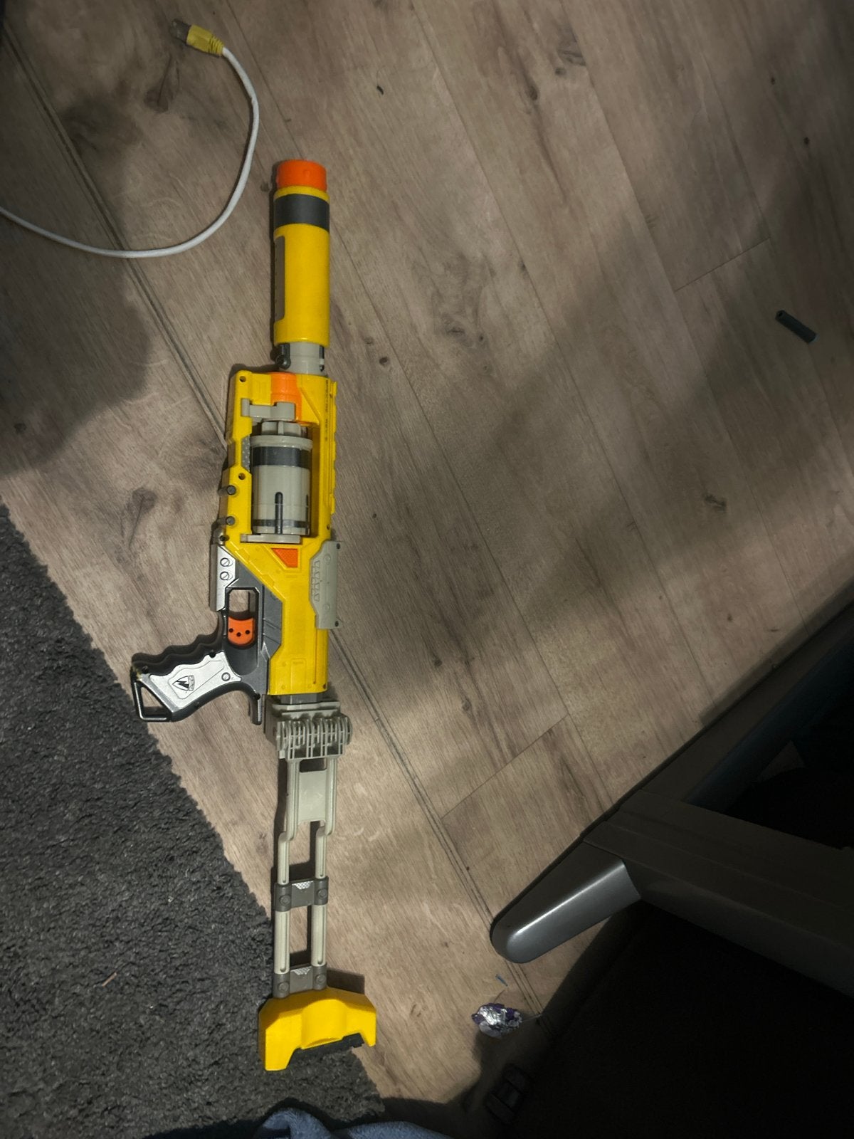 Nerf geweer met afneembaar achterstuk, Ophalen, Gebruikt, Jongen of Meisje