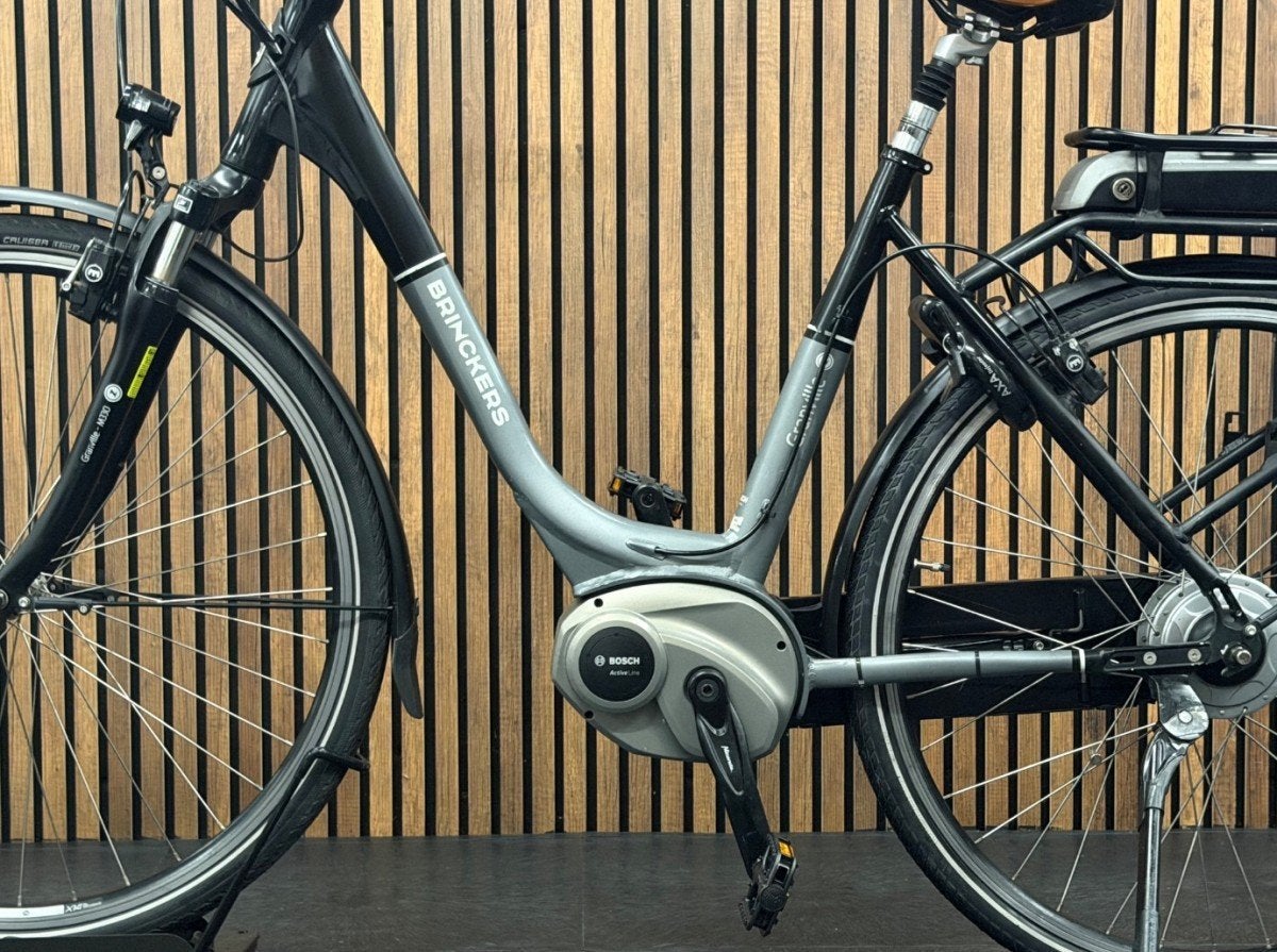 Brinckers Granville Bosch Motor Dames Zwart 53cm, Fietsen en Brommers, Elektrische fietsen, Ophalen, Gebruikt, -, -