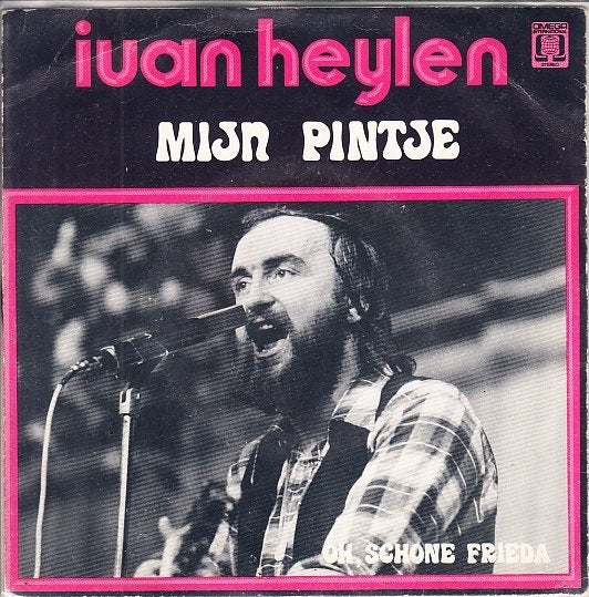 ivan heylen - mijn pintje  ( piraat /1974), Fotohoes, 7 inch, Ophalen of Verzenden, Zo goed als nieuw